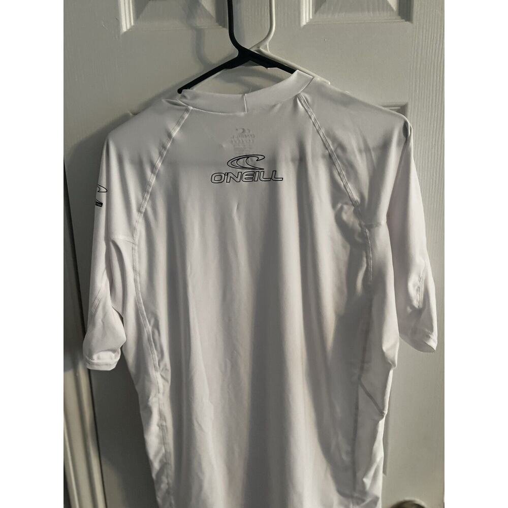 O'Neill Men's Basic Skins UPF 50+ Short Sleeve Sun Shirt X-Large White